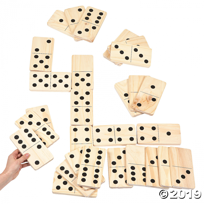 Giant Backyard Dominoes Game (1 Set(s))