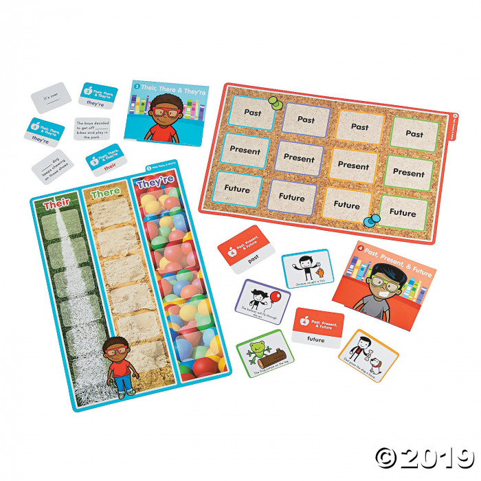 Grammar File Folder Games (6 Piece(s))