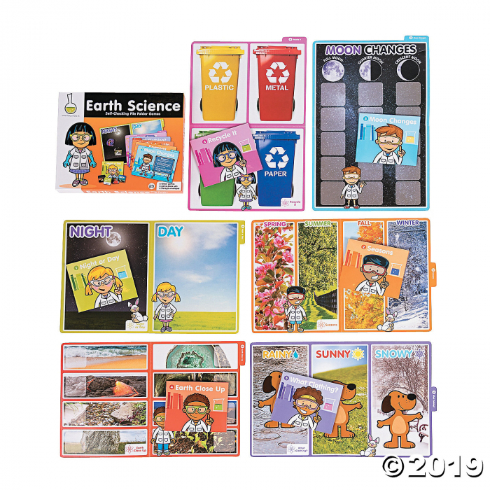 Earth Science File Folder Game (6 Piece(s))