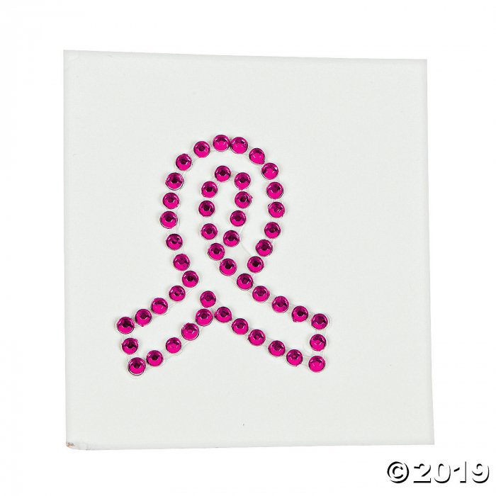 Breast Cancer Awareness Jewel Tattoos (Per Dozen)