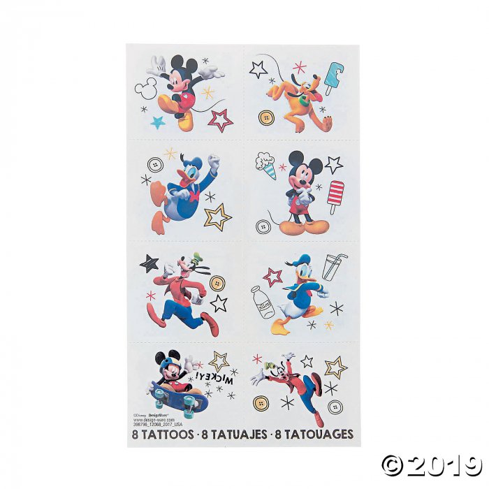 Disney® Mickey on the Go Temporary Tattoos (8 Piece(s)) 