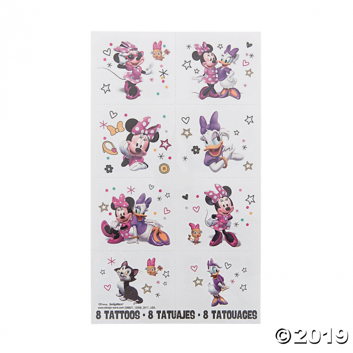 Disney Minnie Mouse's Happy Helpers Temporary Tattoos (1 Sheet(s))