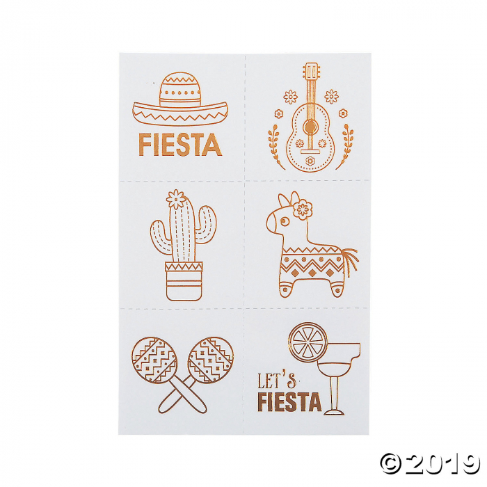 Fiesta Temporary Tattoos (72 Piece(s))