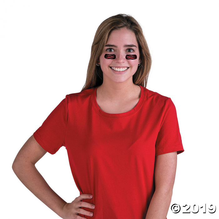 Spirit Eyeblack Temporary Tattoos - Red (1 Unit(s))