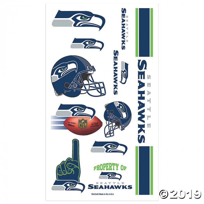 NFL® Seattle Seahawks Tattoos (7 Piece(s))