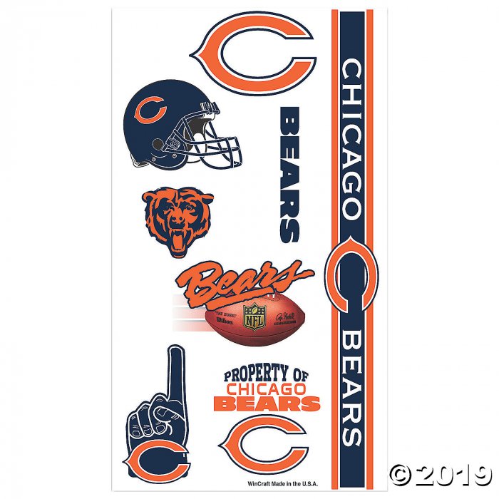 NFL® Chicago Bears Tattoos (7 Piece(s))