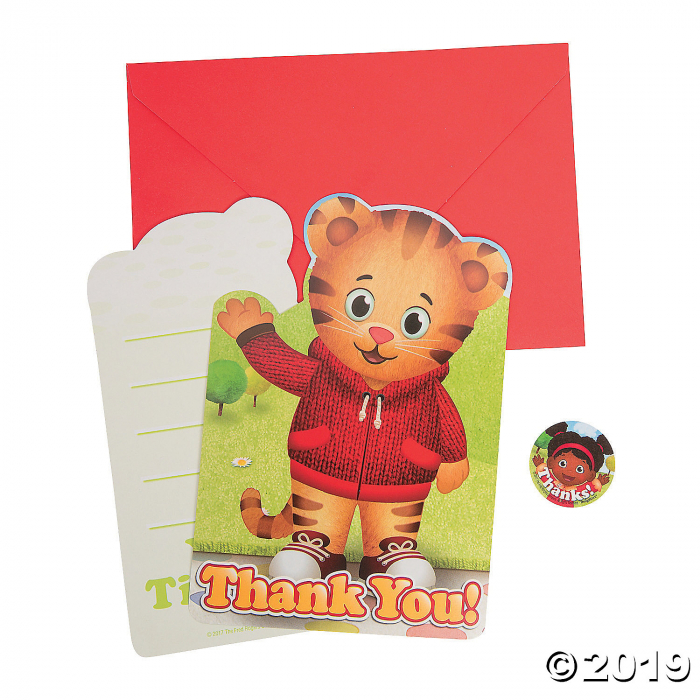 Daniel Tiger's Neighborhood Thank You Cards (8 Piece(s))