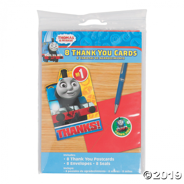 Thomas the Tank Engine & Friends Thank You Cards (8 Piece(s))