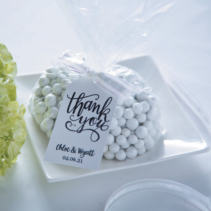 Personalized Thank You Favor Tags (24 Piece(s))