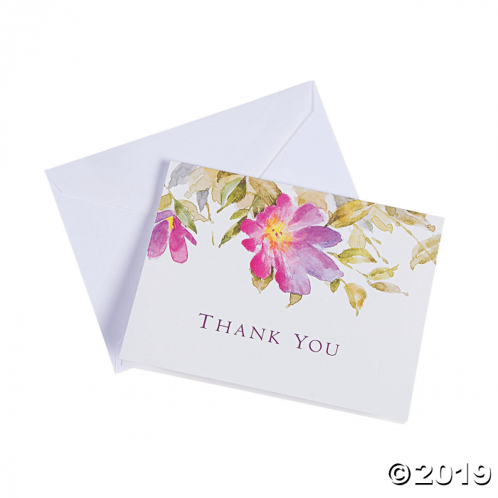 Floral Thank You Cards (1 Unit(s))