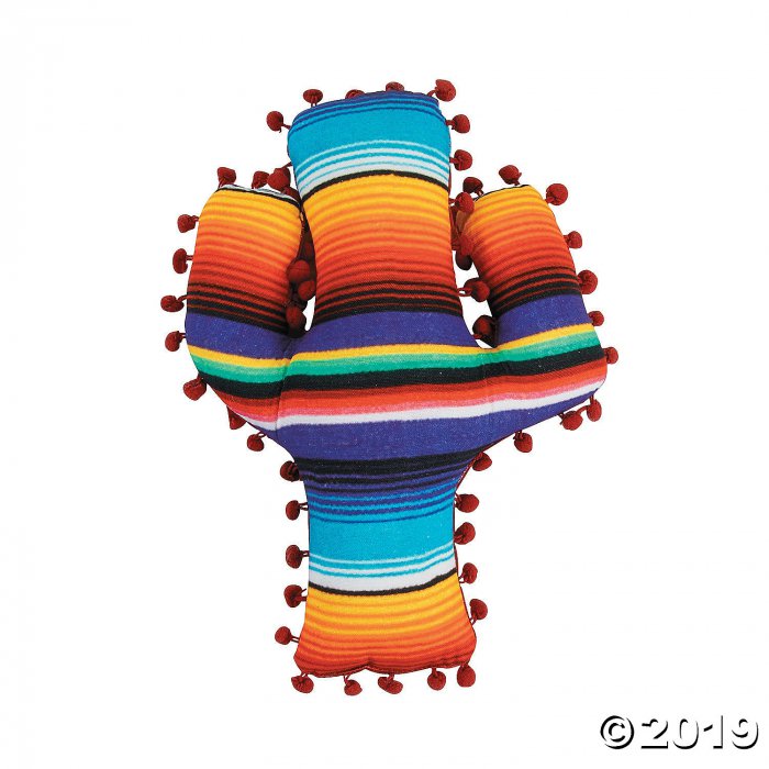 Fiesta Cactus Sarape Pillow (1 Piece(s))