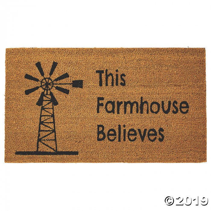 This Farmhouse Believes Coir Mat (1 Piece(s))