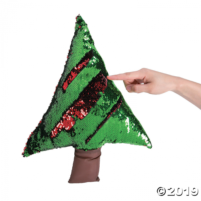 Reversible Sequin Plush Christmas Tree (1 Piece(s))