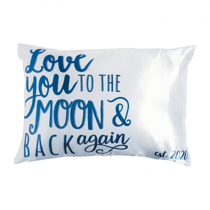 Personalized Love You To The Moon Pillowcases 1 Set S