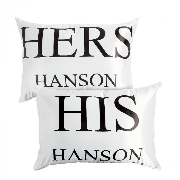 Personalized Pillowcases (1 Set(s))