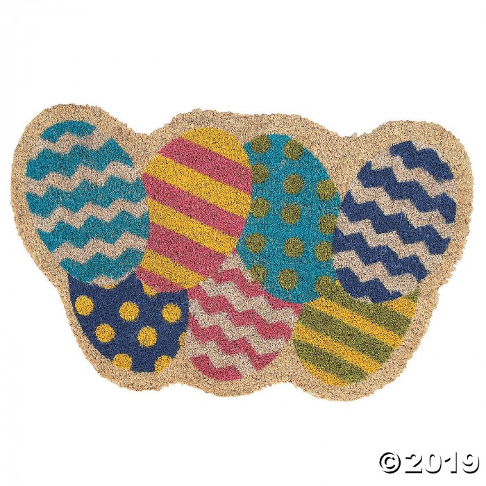 Easter Egg Coir Mat (1 Piece(s))