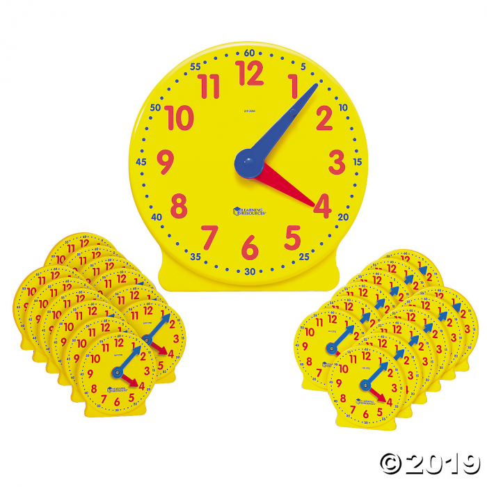 Big Time Classroom Clock Kit (1 Set(s))
