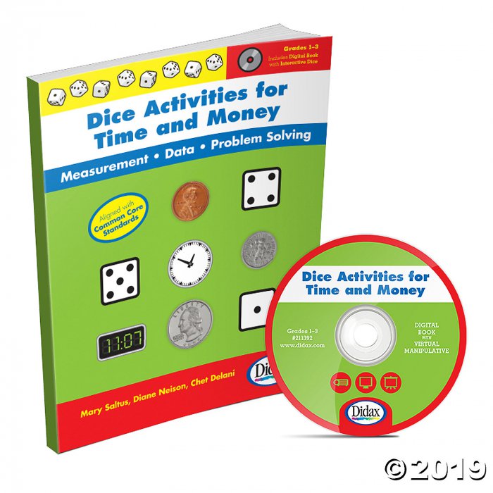 Didax Dice Activities for Time & Money (1 Piece(s))