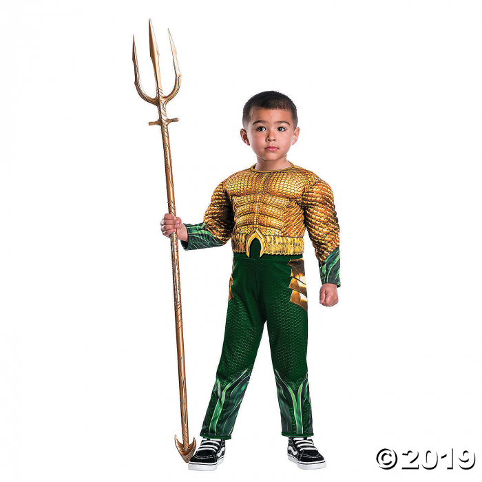 Toddler Boy's Aquaman Costume (1 Piece(s)) Toddler Boy's Aquaman Costume (1 Piece(s))