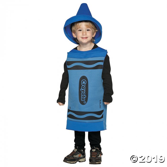Toddler Crayola® Blue Crayon Costume - 3T-4T (1 Set(s))