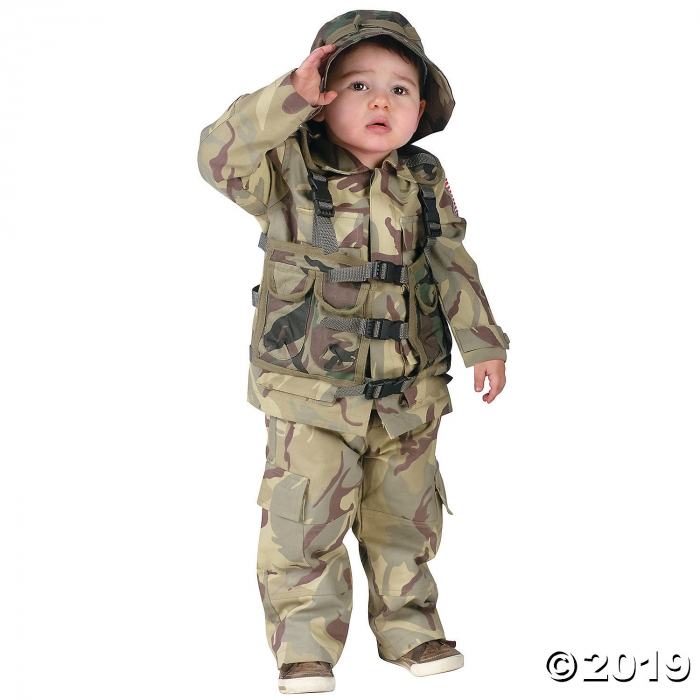 Toddler Authentic Delta Force Costume - 3T-4T (1 Piece(s))