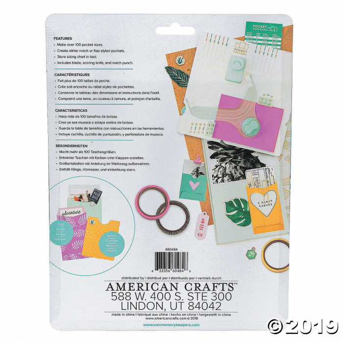 American Crafts Pocket Punch Board (1 Piece(s))