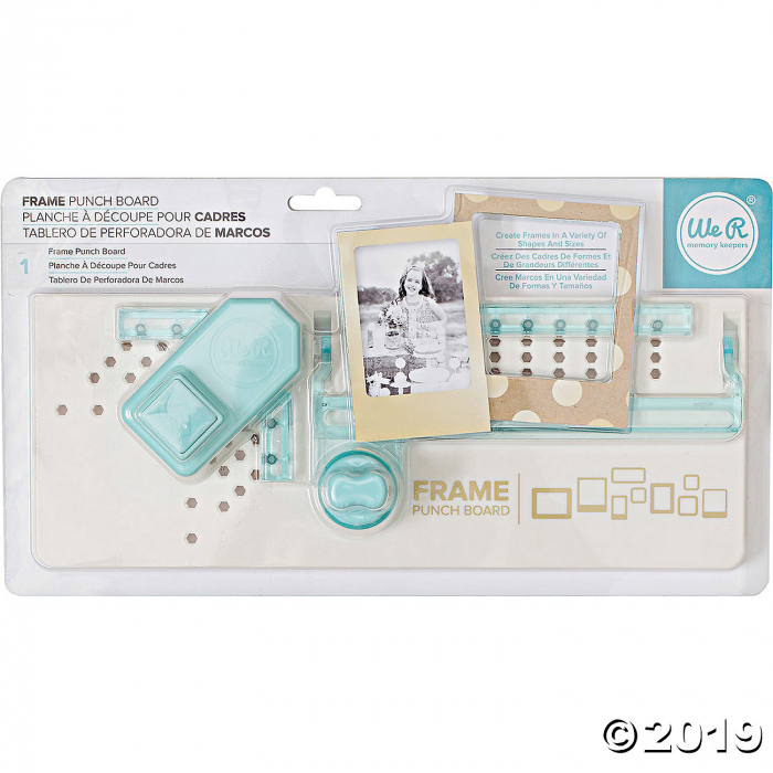 We R Memory Keepers Frame Punch Board (1 Piece(s))