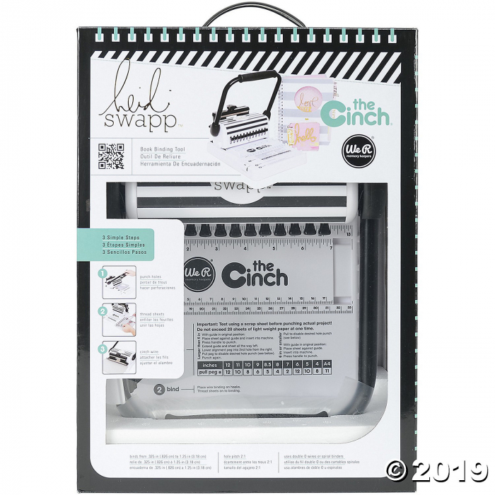 Heidi Swapp Cinch Book Binding Tool with Square Holes (1 Piece(s))