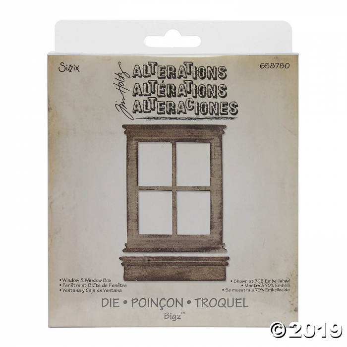 Sizzix Die Tim Holtz-Window & Window Box (1 Piece(s