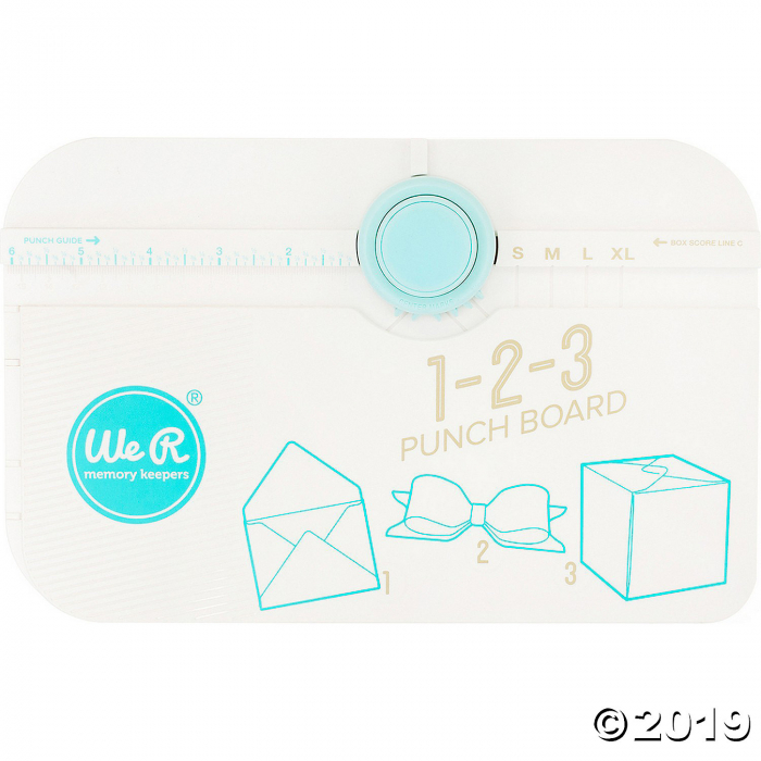 We R Memory Keepers 123 Punch Board (1 Set(s))