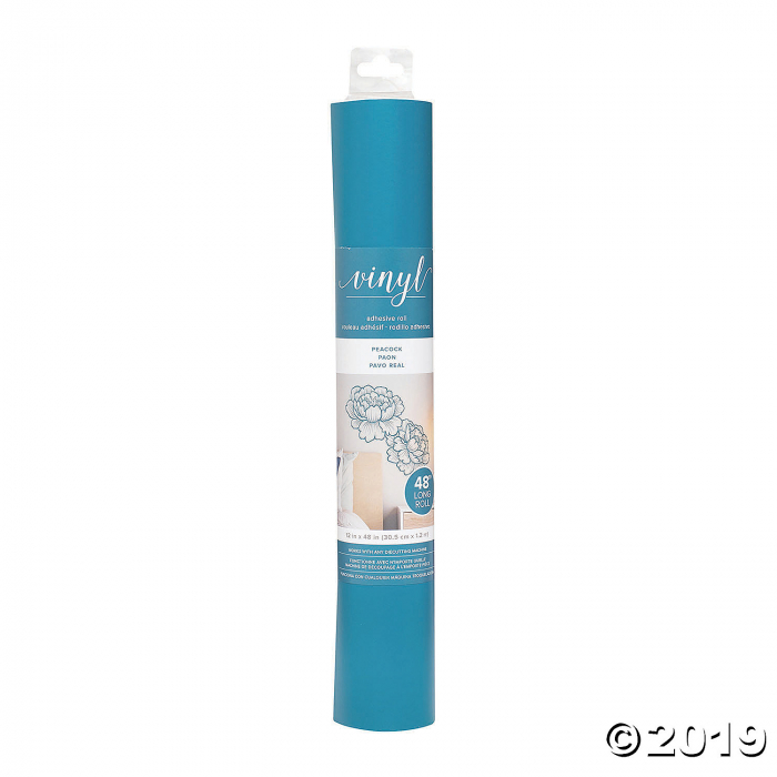 American Crafts Vinyl Adhesive Roll Peacock Blue (1 Piece(s