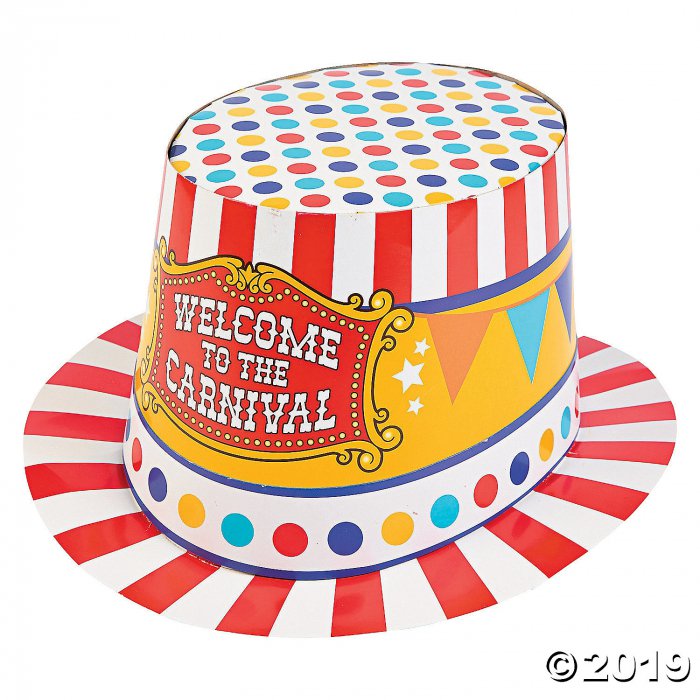 Carnival Top Hats (Per Dozen)