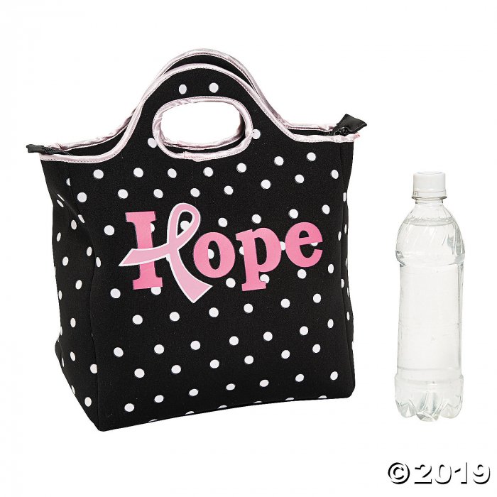 Pink Awareness Ribbon Hope Lunch Tote Bag (1 Piece(s))