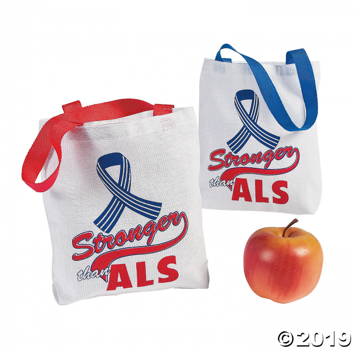 ALS Awareness Tote Bags (Per Dozen) ALS Awareness Tote Bags (Per Dozen)