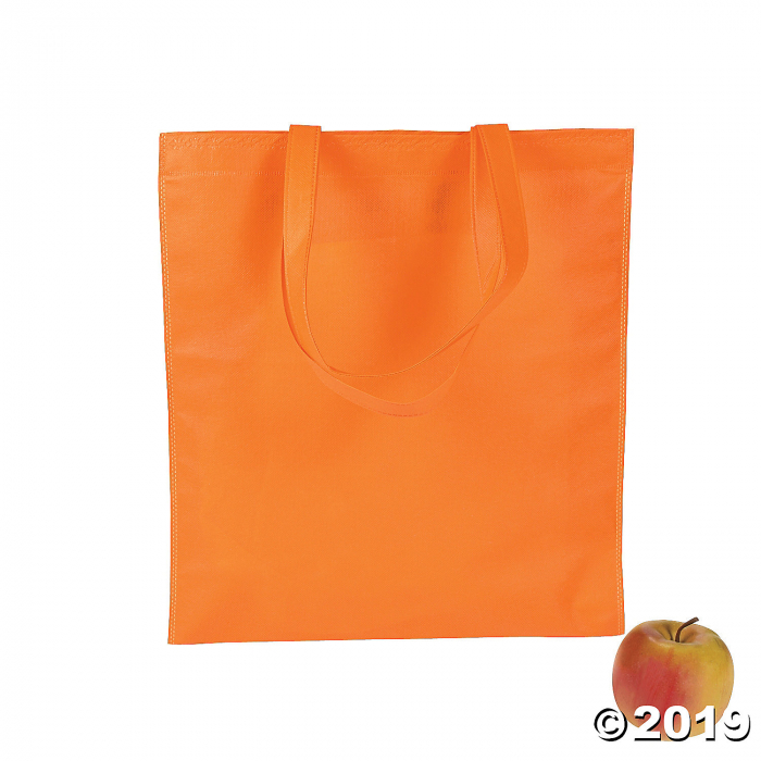 Large Orange Tote Bags (Per Dozen) Large Orange Tote Bags (Per Dozen)