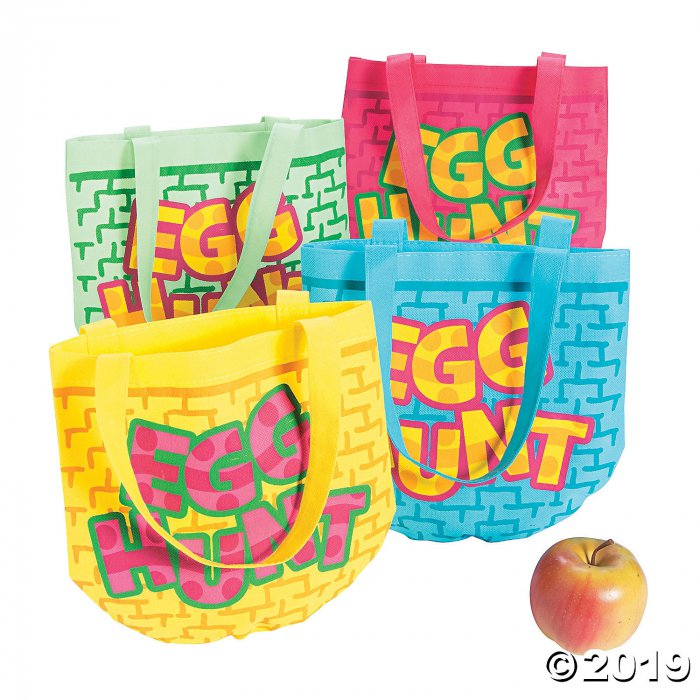 Medium Easter Hunt Tote Bags (Per Dozen)