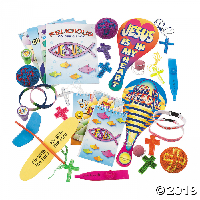 Religious Novelty Toy Assortment (50 Piece(s)) Religious Novelty Toy Assortment (50 Piece(s))