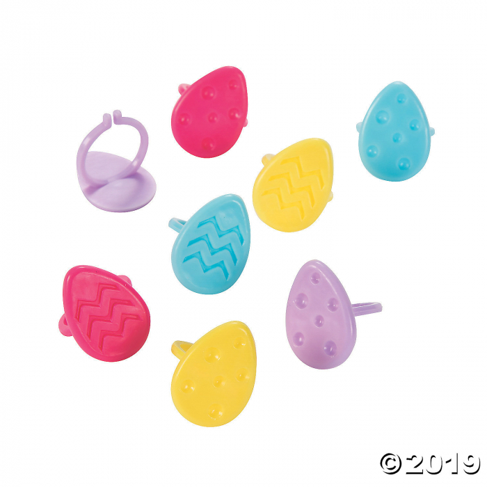 Easter Egg Rings (24 Piece(s))