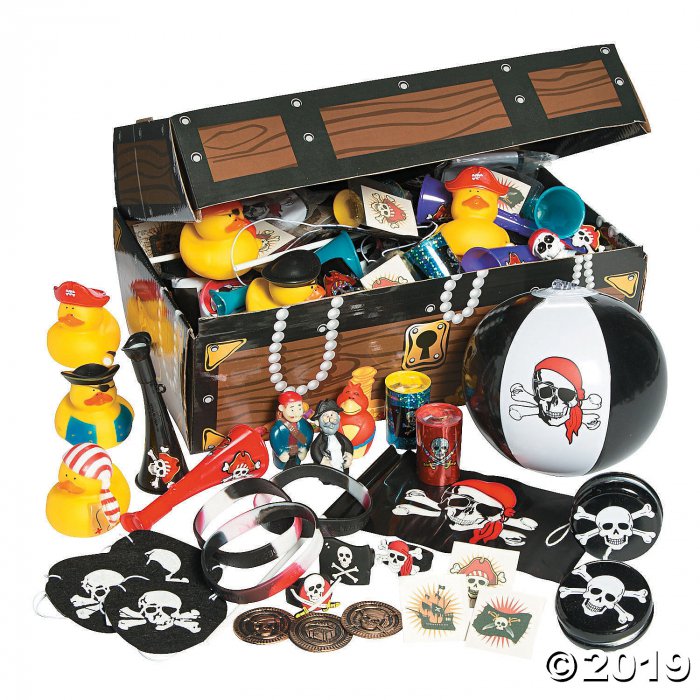 Pirate Treasure Chest Toy Assortment (101 Piece(s))
