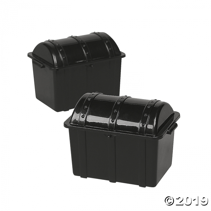 Black Pirate Chests (Per Dozen)
