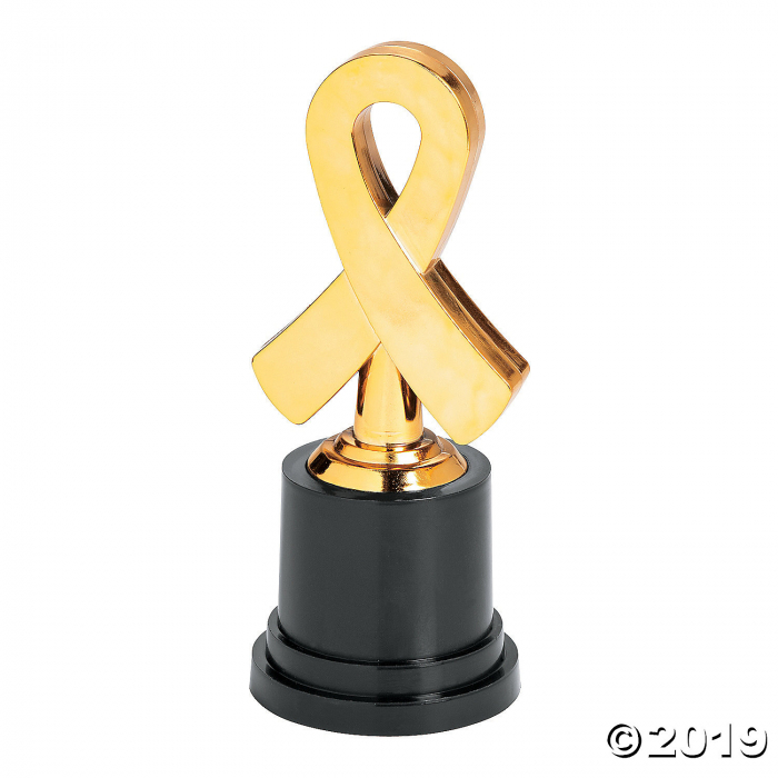 Gold Ribbon Trophies (Per Dozen)