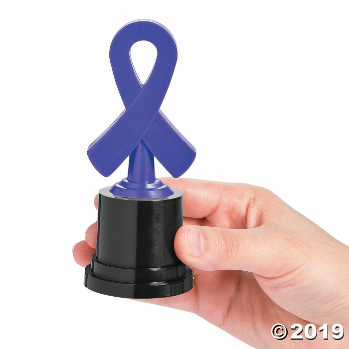 Purple Ribbon Trophies (Per Dozen)