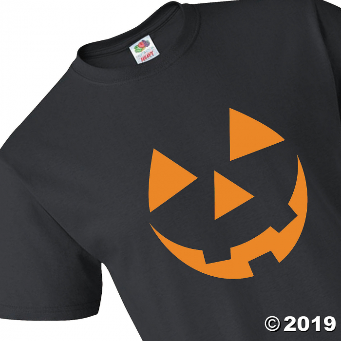 Pumpkin Face Adult's T-Shirt - 2XL (1 Piece(s)) Pumpkin Face Adult's T-Shirt - 2XL (1 Piece(s))