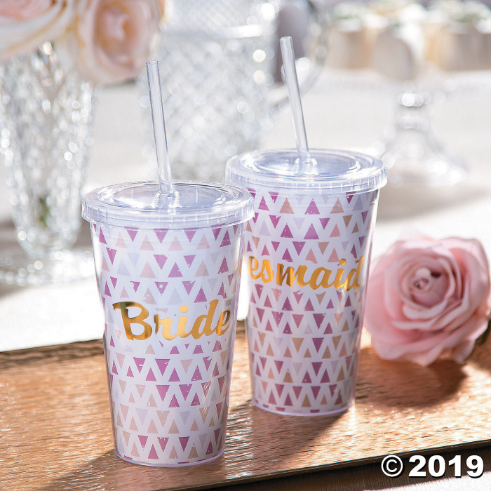 Bride Tumbler with Straw (1 Piece(s))