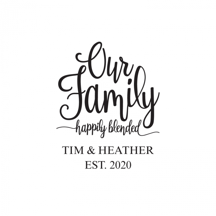 Personalized Blended Family Unity Candle (1 Piece(s))