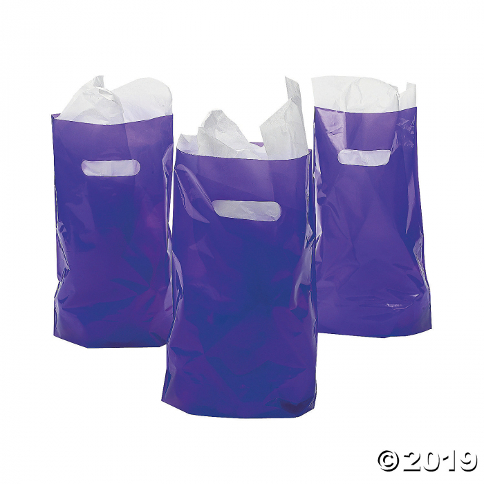 Purple Goody Bags (50 Piece(s))