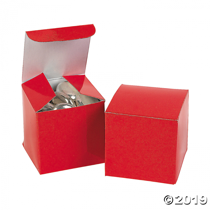 Mini Red Favor Boxes (24 Piece(s)) Mini Red Favor Boxes (24 Piece(s))