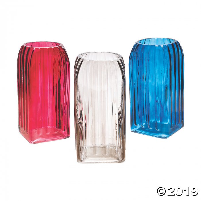 Colorful Glass Vases (1 Set(s))