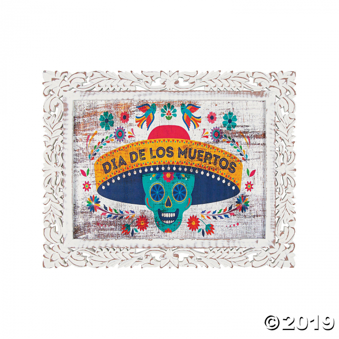 Fiesta Day of the Dead Sign (1 Piece(s))