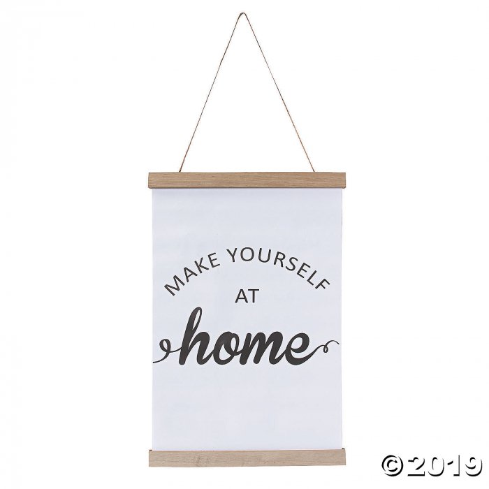 Make Yourself at Home Canvas Sign (1 Piece(s))